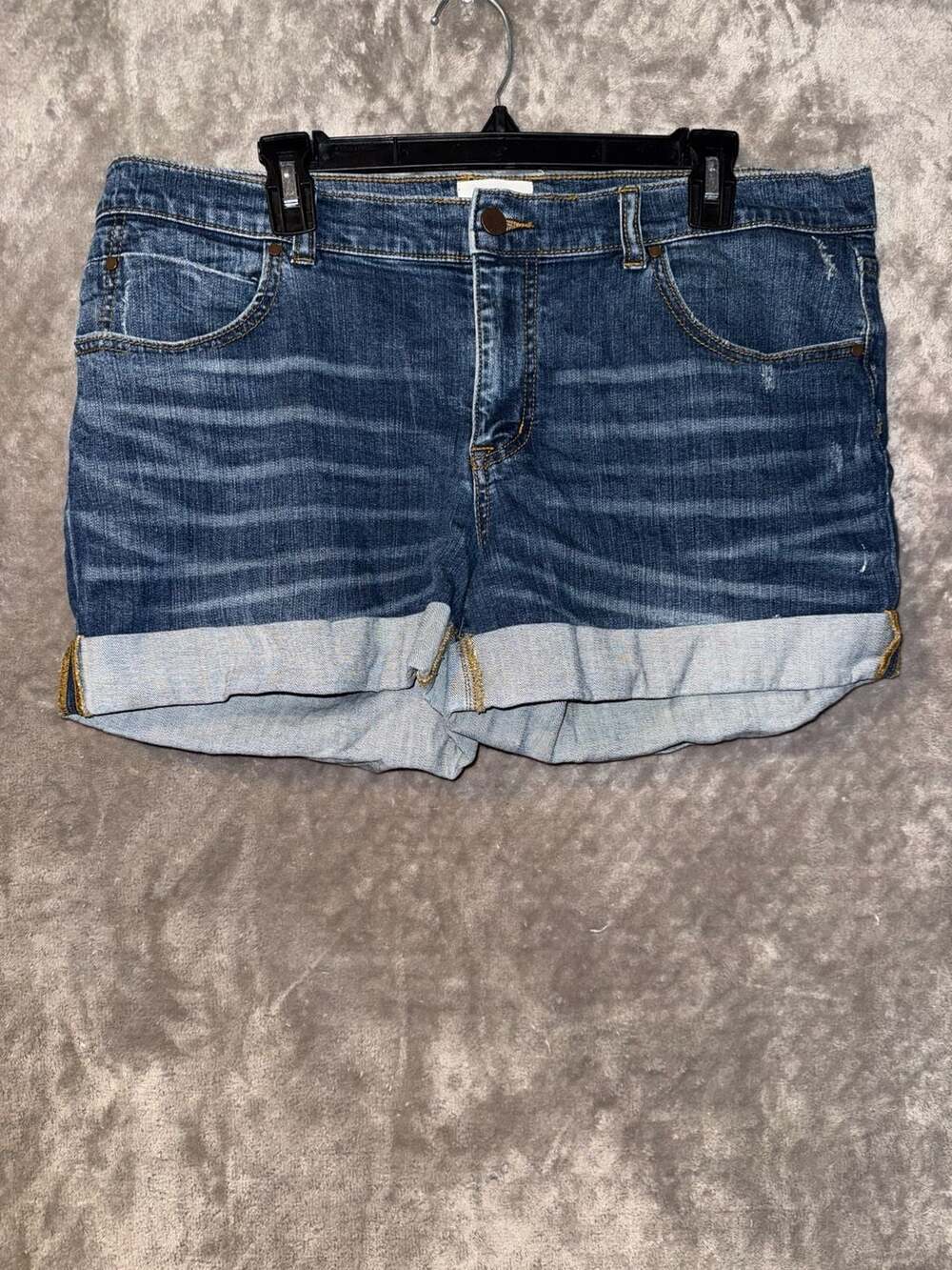 Caslon Boyfriend Denim Shorts Size 32